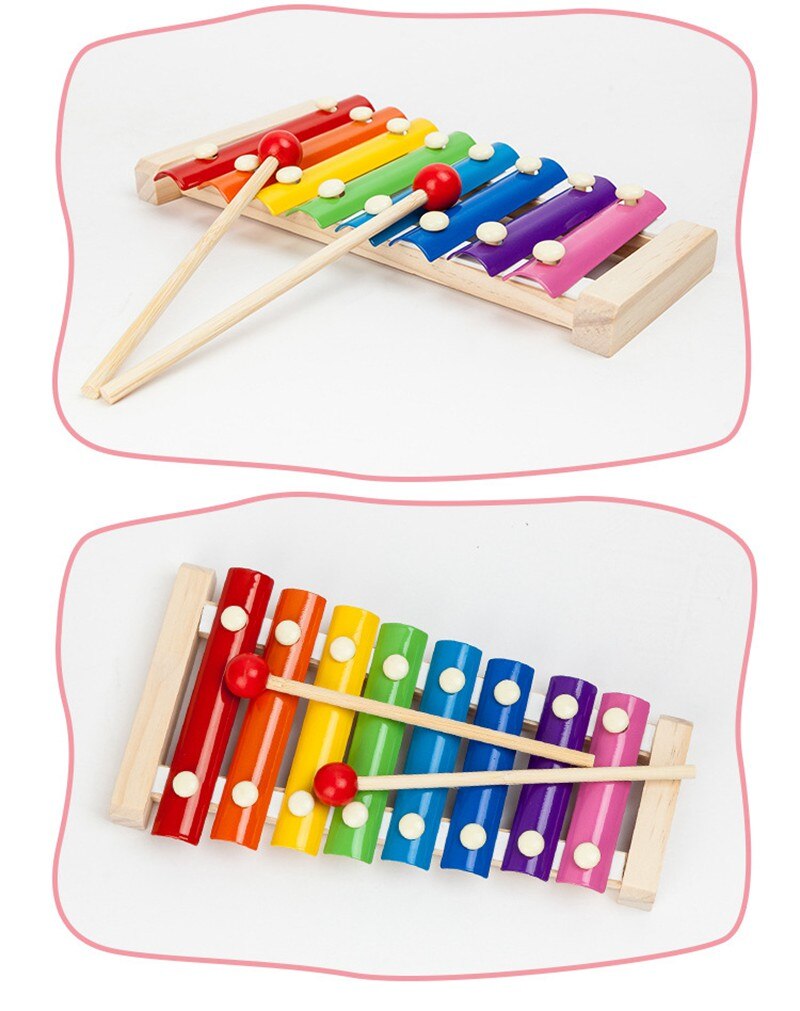 MOTOHOOD Musik Instrument Spielzeug Aus Holz Musik Spielzeug Für Baby Kinder Kinder Musical Holz Spielzeug Baby Pädagogisches Spielzeug