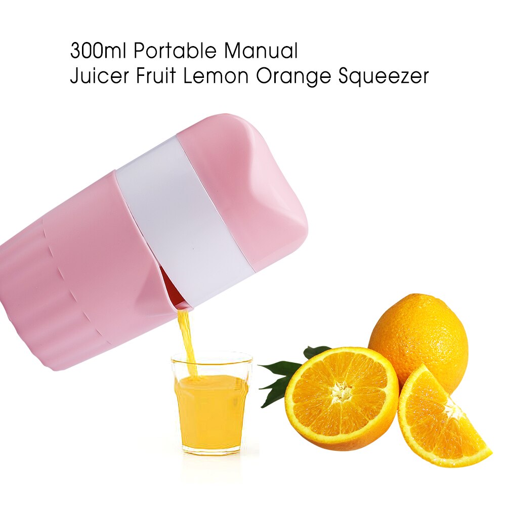 Manual Citrus Juicer Juice Bottle Lemon Orange Watermelon Fruit Squeezer For Travel