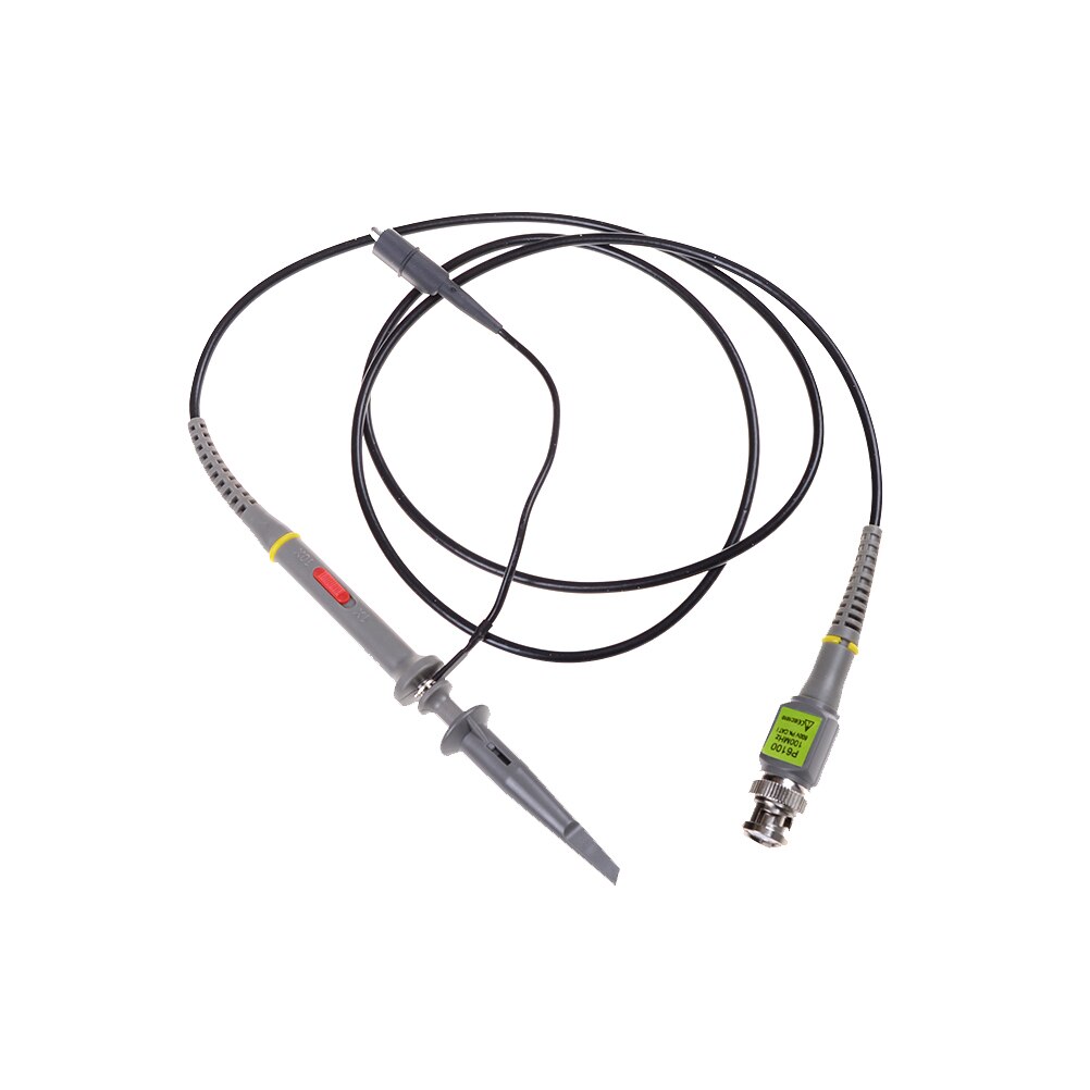 1PCS P6100 Oscilloscope Probe DC-6MHz DC-100MHz Precision Oscilloscope Probe Alligator Clip Test Probe w