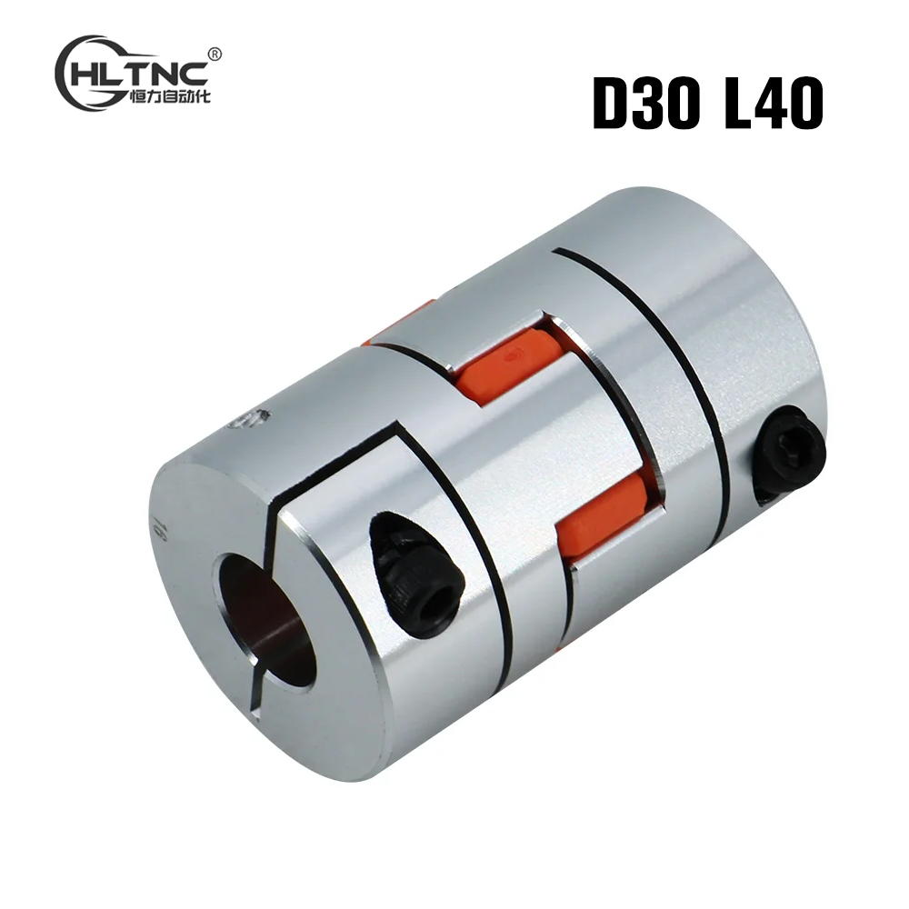 1Pc Plum Koppeling Ster Graveermachine Servo Motor Koppeling D30 L40 Binnenste Gat 6/6.35/7/8/9.525/10/11/12/14/15/16Mm