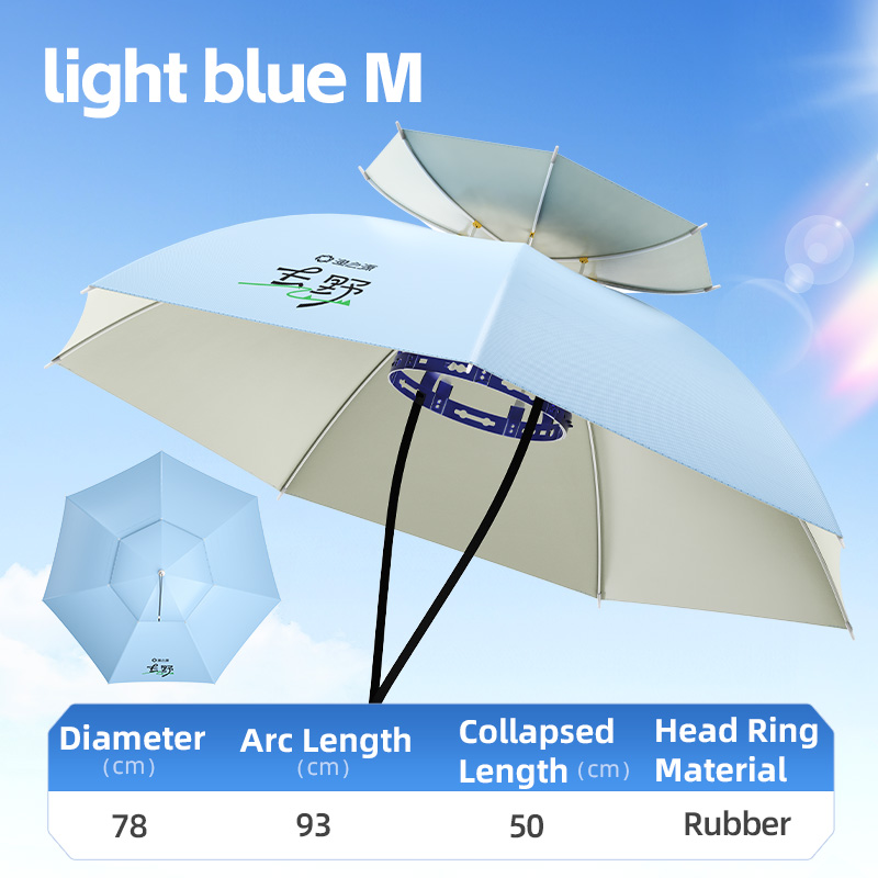 Chapéu guarda-chuva dobrável portátil upf 50 + proteção uv à prova d'água mãos-livres jardinagem e pesca para protetor solar: Lavanda