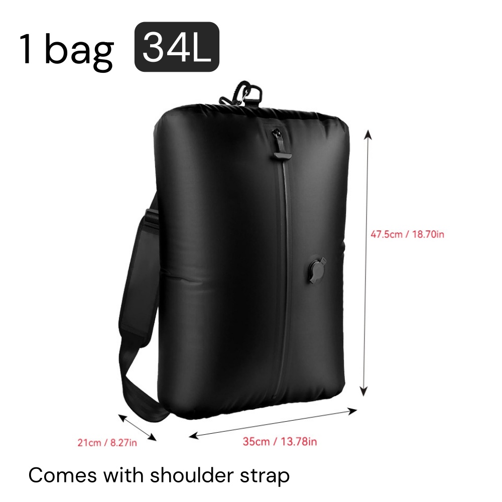 Reisbenodigdheden verpakking kubussen tas Voyage onmisbare draagtassen Kledingopslag Kofferorganizer vacuümcompressierugzak: Roze