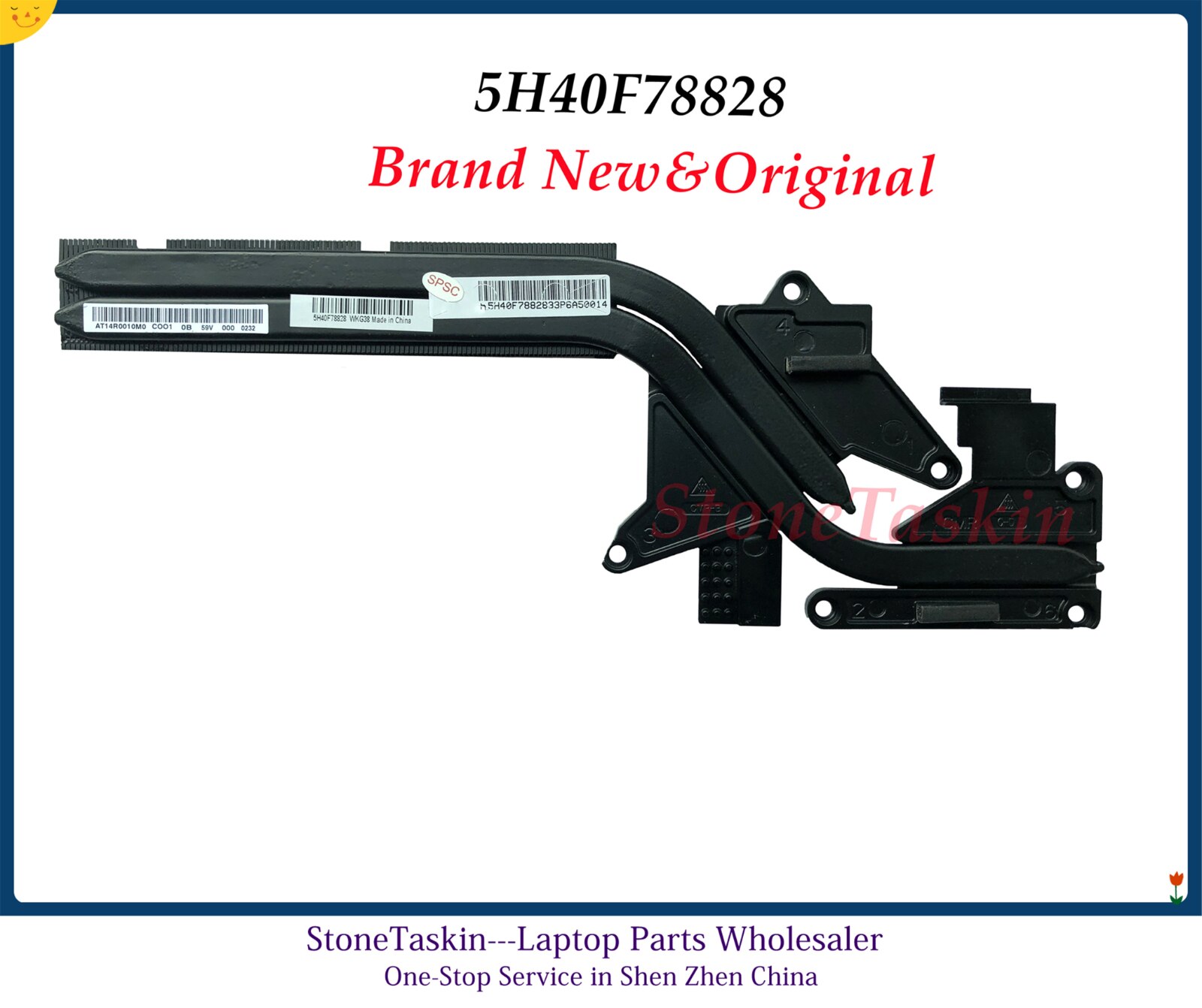 Brand Original For LENOVO Y50-70 Y50-70AS Y50-70AM CPU FAN Radiator Heatsink AT14S0010C0 100% Tested: Heatsink