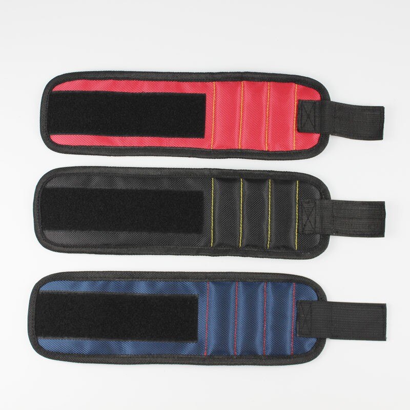 Bracelet magnétique pour électricien, outil Portable de poignet, électricien, vis de ceinture, porte-mèches, outils de réparation, boîte pour vis de maintien