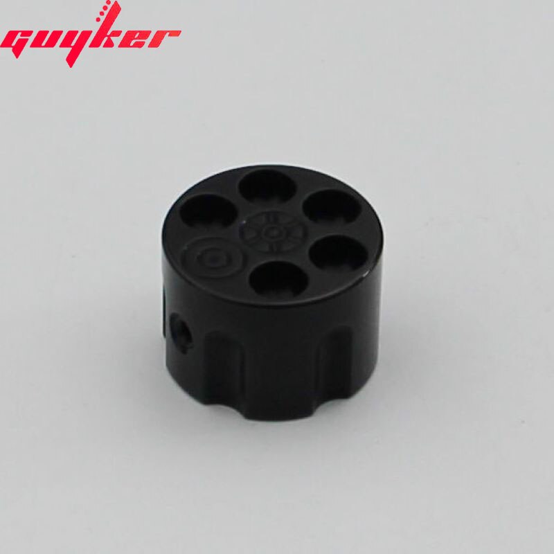 1 stykke metall, leie kobber potensiometerknapp indre diameter 6mm til elektrisk gitar eller bass i fem farger: 1 stk bk