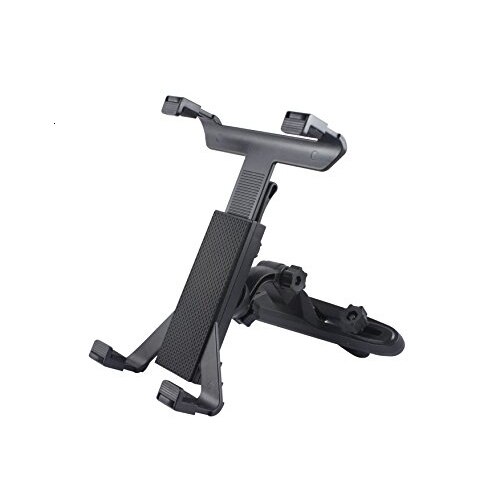 Belson BRACKET PC-1 - Soporte universal para cabezales para Apple iPad, tablet, DVD portátil, negro