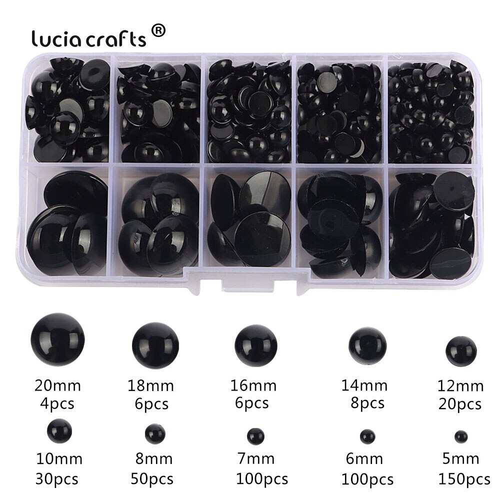 5-20mm Half Round Pearls Plastic Black Beads Flatback Resin Pearl Glue On Rhinestones Beads Nail Art Crafts Diy Decoration K1011: C3 470pcs