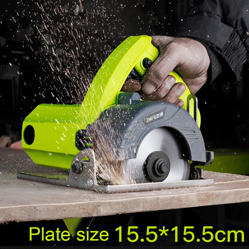 Hand-held Electric Small Wood Cutting Machine High Power Stone Tile Slotting Machine Multi-function Electric Wood Meta