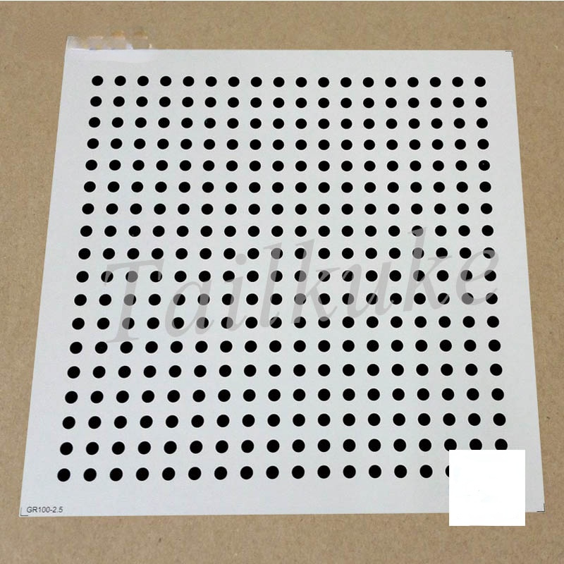Aluminum Optical Dot Calibration Plate Dot Correction Block Test Calibration Card Machine Vision Splitter Float Glass Substrate