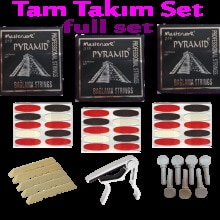 Türk Enstrüman , Pyramıd Tel,Kapo , Tezene , Burgu , Eşik , Köprü , Tam Takım Set Turk Müzik Aletleri