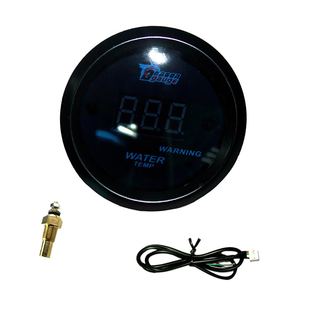 Auto Digitale Led Water Temperatuurmeter Instrument Extra Instrumenten