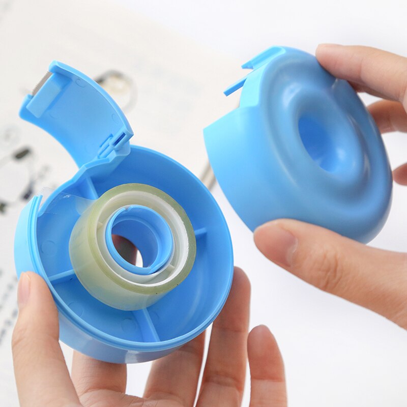 Circular Tape Holder Cutter Trumpet Color Tape Sealing Device Adhesiv Tape Dispenser Washi Tape Dispenser