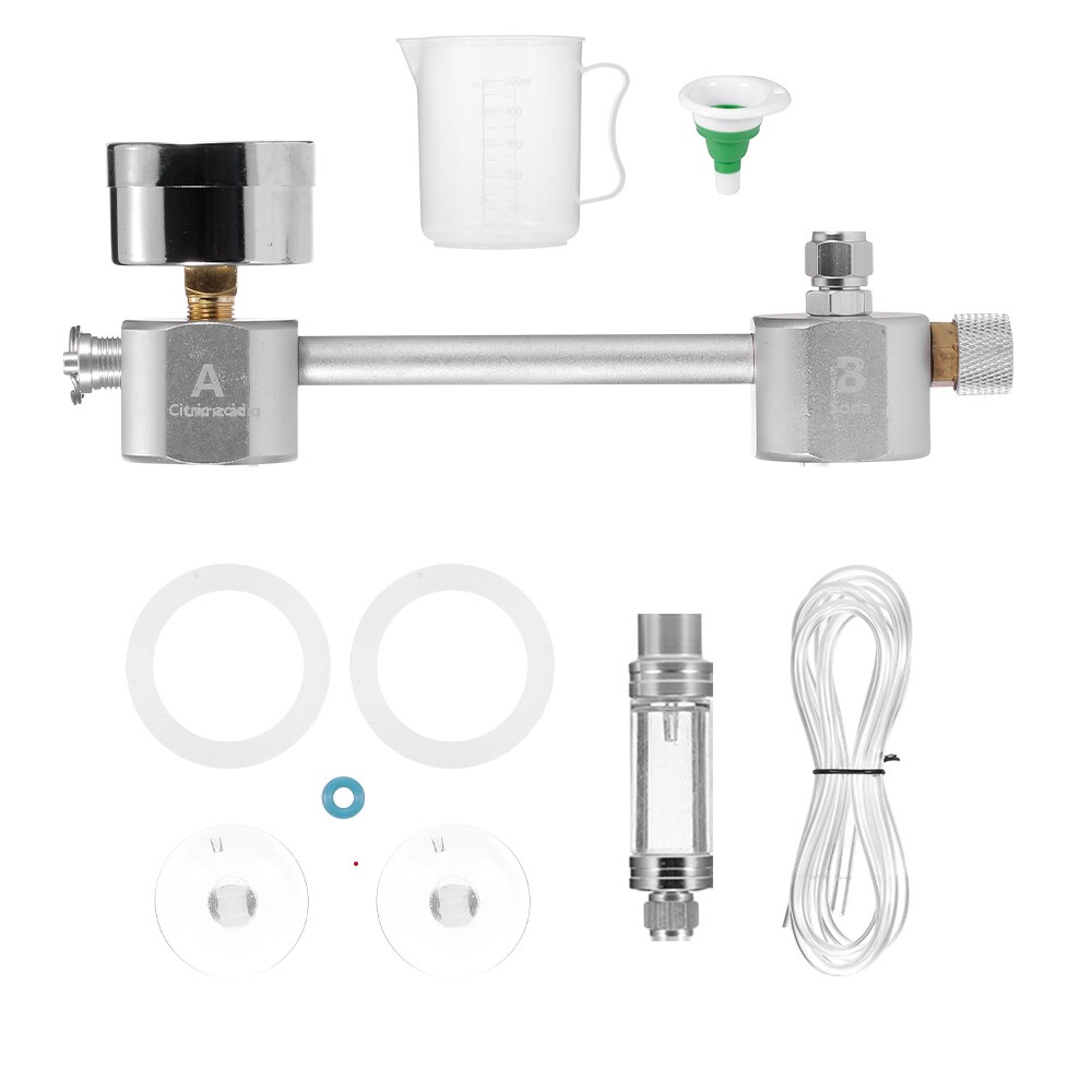 Aquarium Diy CO2 Generator Systeem Kit CO2 Generator Met Magneetventiel Bubble Counter &amp; Check Kooldioxide Voor Aquarium Planten: A style 2