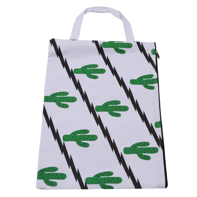 ZONADAH Bamboe Rolkoffer voor Schilderborstels 30x26 Pen Case