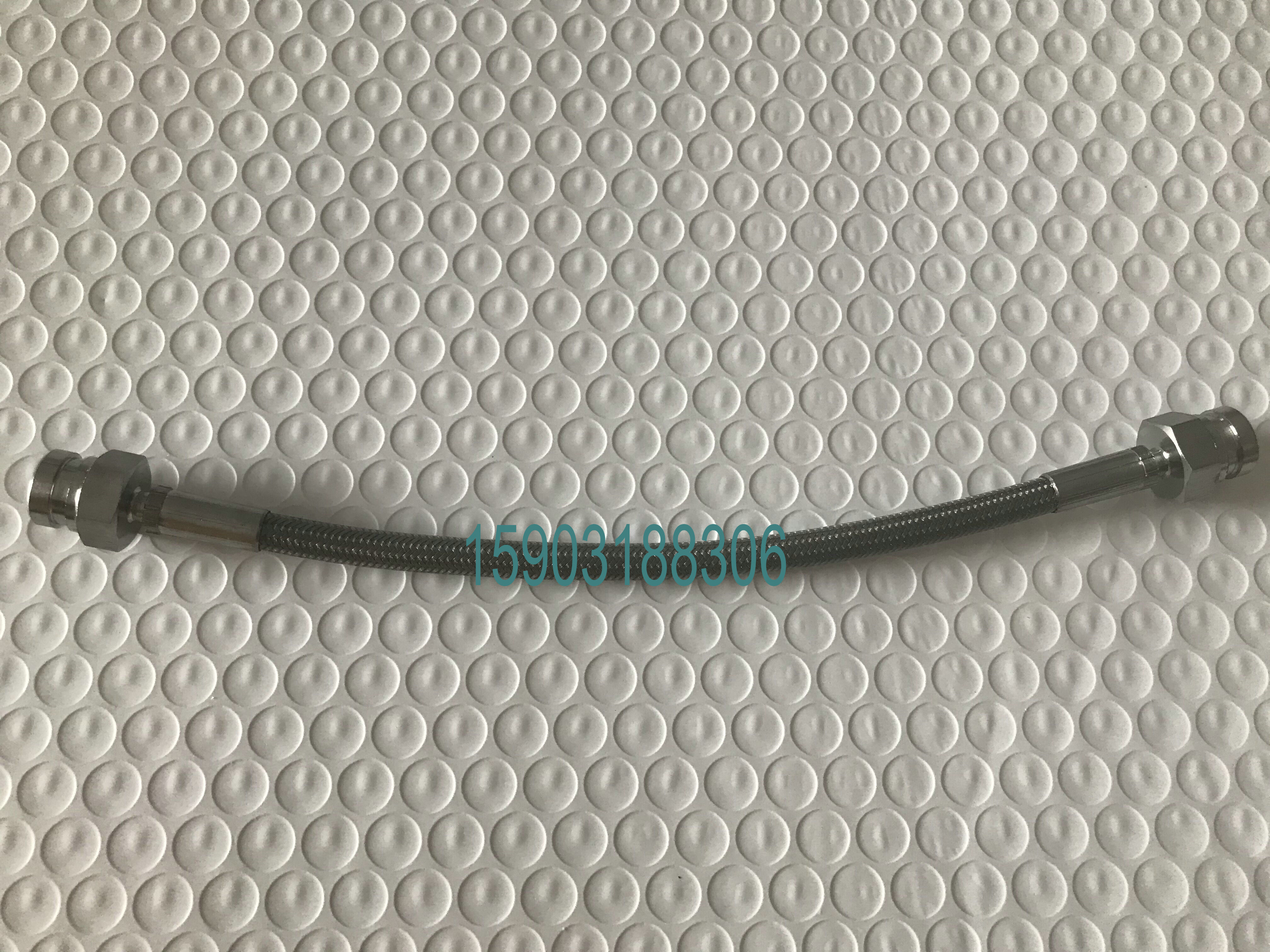 3AN AN3 Auto Brake Hoses Stainless Steel Braided PTFE Covered in PU with Both Side Hexagonal Joint