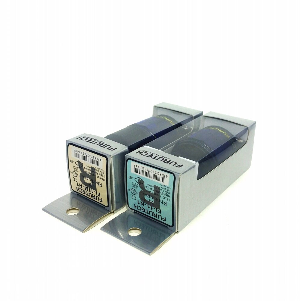 Furutech fi -e11-n1( r) / fi -11-n1 ( r) strømplugg rhodium slutt schuko iec 15a/125v 16a/ 250v matihur