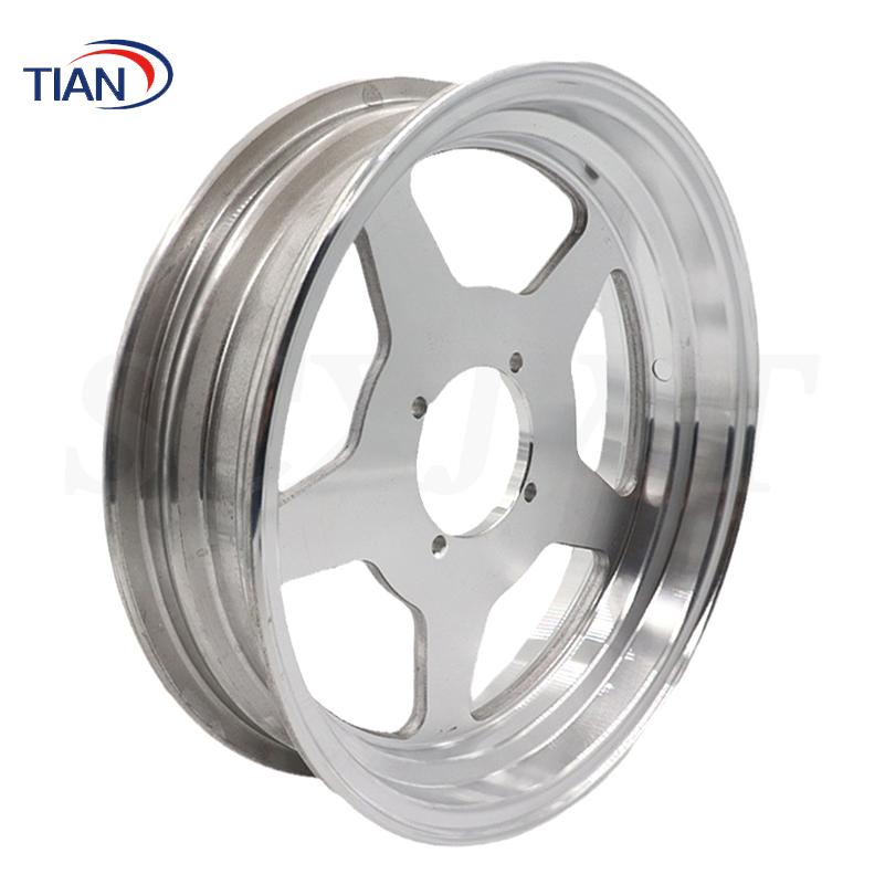 8/10/12 Inch Alloy Wheel Hub Aluminum 2.75-8 3.
00-8 2.75-10 3.00-10 3.50-10 4.00-10 4.50-12 for Monkey Bike Small Motorcycle