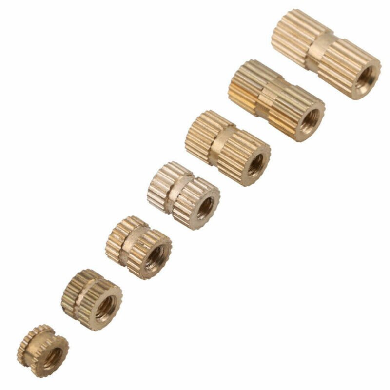 150X M3 insertos de calor roscados de latón plástico impresión 3D tuercas de Metal suministros Kit