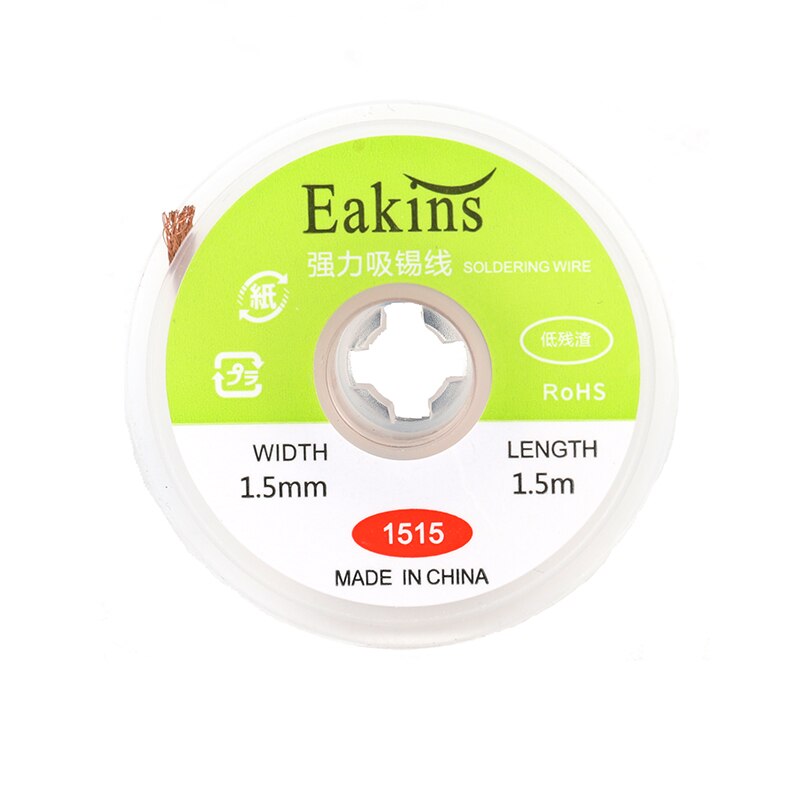 5Pcs 1515 Desolderen Wick Braid Soldeer Bga Smd Solderen Draad