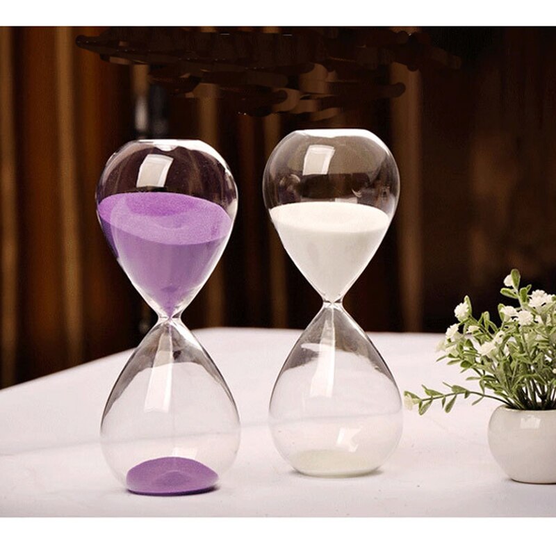 Creatieve Zand Klok Zandloper Timer Klok Zandloper Thee Timers Craft Als Delicate Home Decoraties 5/10/30/60Min