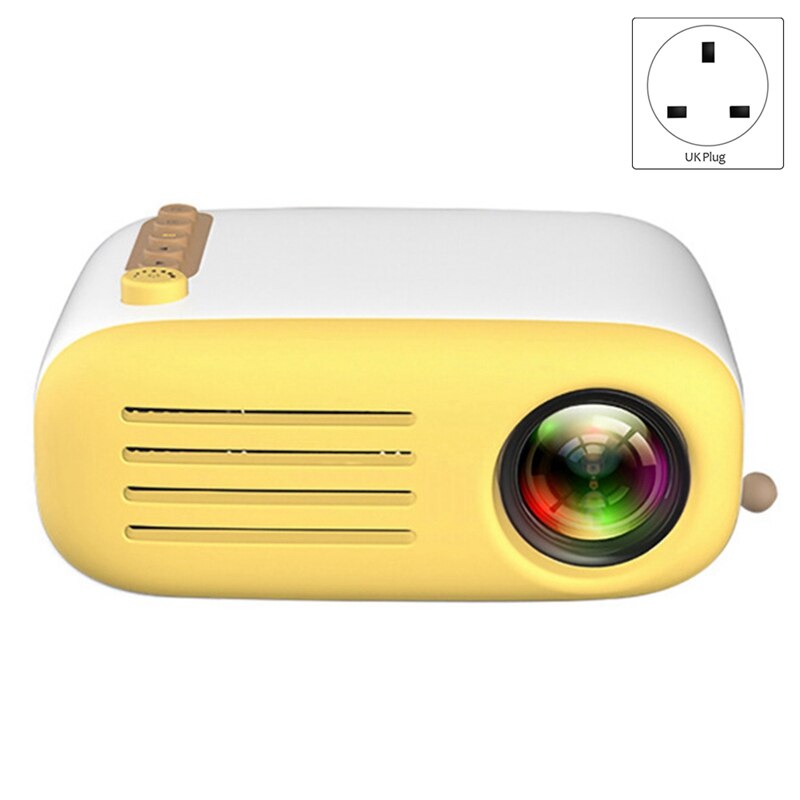 YG200 Projector 1080P Versie Usb/Sd/Av/Hdmi-Compatibel Input Voor Video/Film/game (Uk Plug)