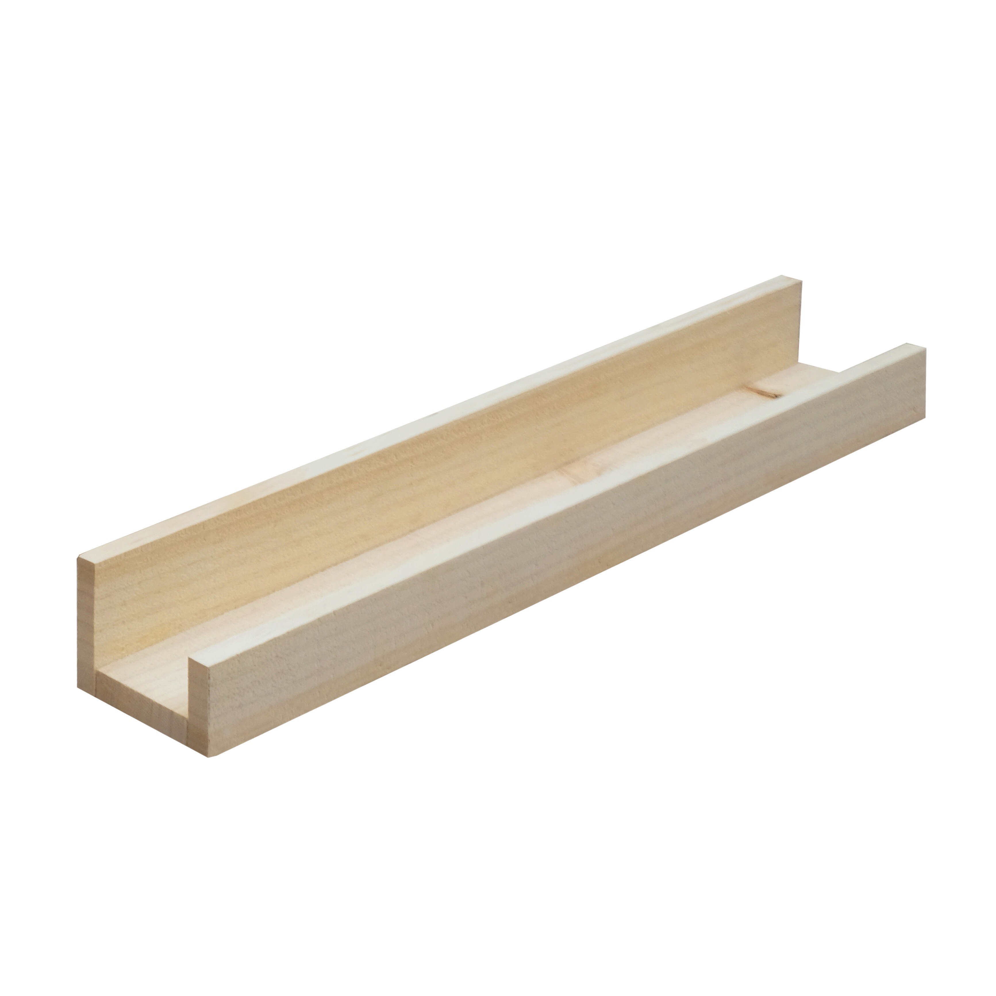 Cabeceros Relax&Wood, Estanteria Duc Natural, 50x6x6 cm, natural, madera, decoracion, natural, hecho a mano