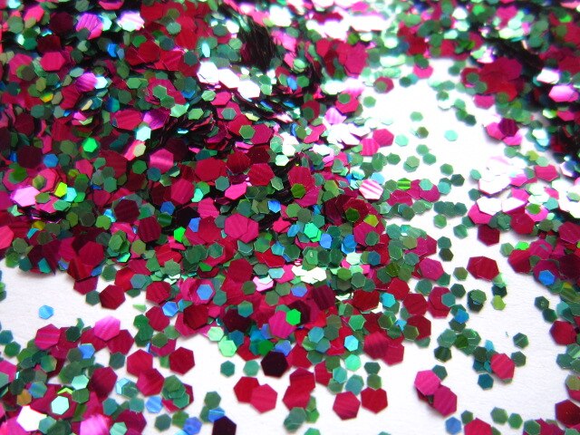 Mix Matte Neon Kleur Solventbestendige Glitter Hexagon voor Nagellak Acryl DIY levert ongles decoratie nail art G489
