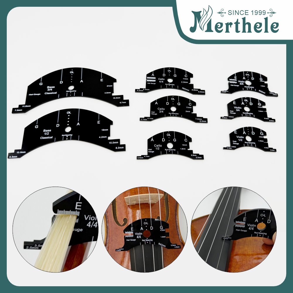 Violin cello bro multifunktionelt værktøj 4/4 3/4 1/2 violin broer reparationsværktøj støbeform bratsch reference gribebræt, violin dele