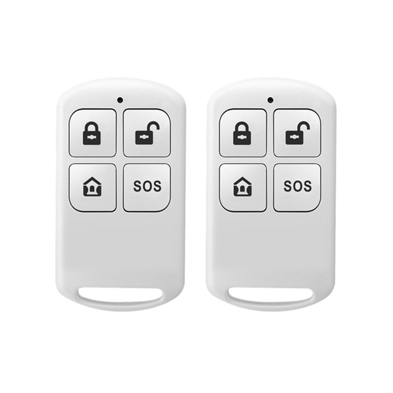 433Mhz Draadloze Afstandsbediening Detector Ev1527 Voor Op Afstand Arm/Ontwapen Huis Inbraak Alarmsysteem Voor Pg103 105 107: Donkergrijs