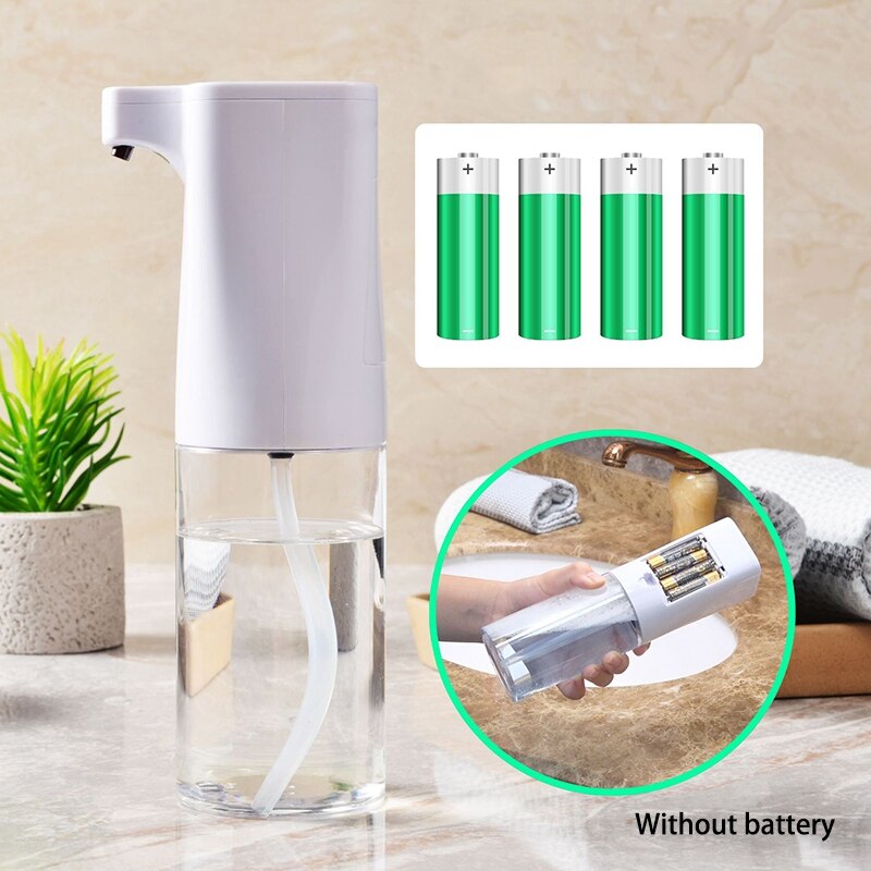 Automatic Contactless Foam Soap Dispenser, Electric Soap Dispenser for Kids,Adults, Kitchen,Bubble