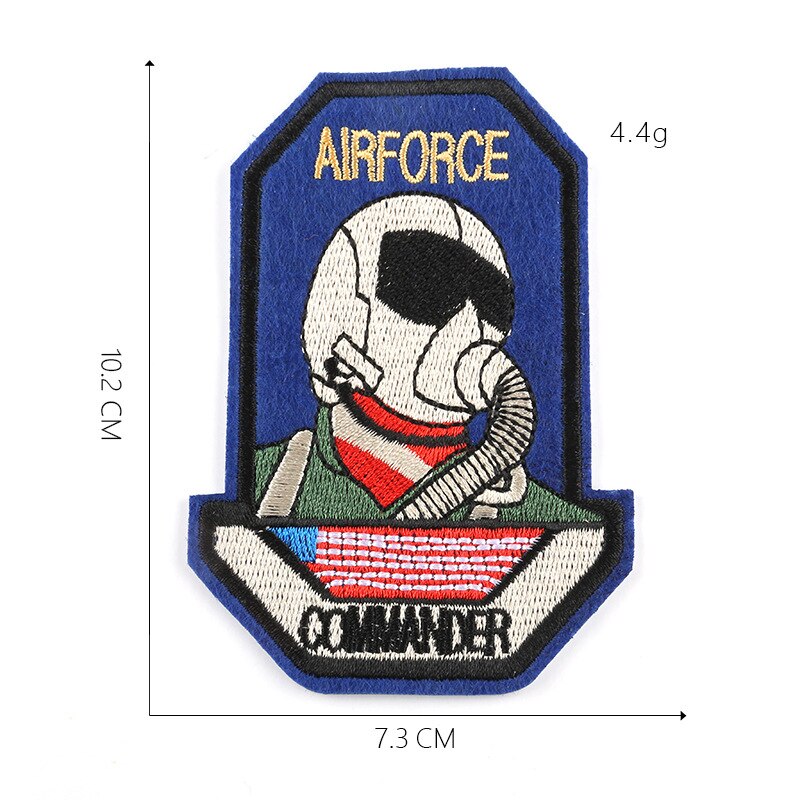 Rumskib astronaut stof klistermærker kan stryges tøj tilbehør broderi patch, tøj rygsæk gør-det-selv dekoration: 8
