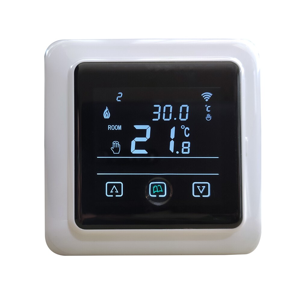 110V 230V ME108 Smart Wifi Thermostat LCD Touch Screen Temperature Controller for Electric warm floor, Google Home, Alexa