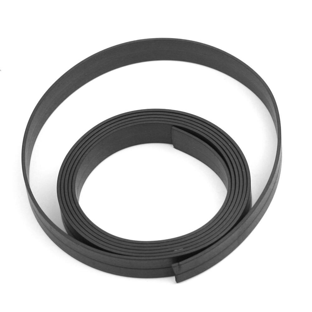 Lång rulle gummi flexibel magnettejp hantverk magnetremsa butik kontor hem skola fil dty förnödenheter 100cm x 1cm