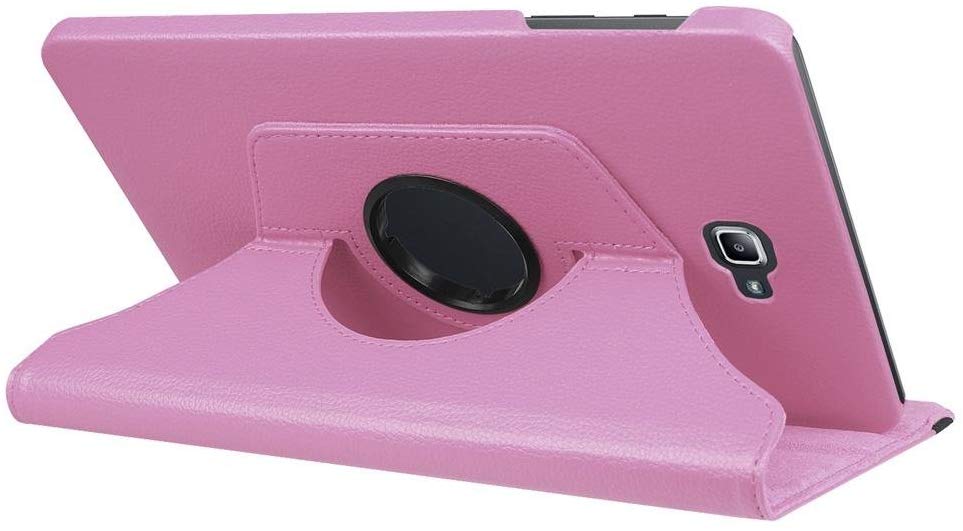 Funda Capa dla Samsung Galaxy Tab A 10.1 przypadku PU skóra stojak pokrywa Tab A6 10.1 "2016 Tablet SM-T580/T585 Auto uśpienia/Wake Case: Różowy / Tab A 10.1 2019 T510