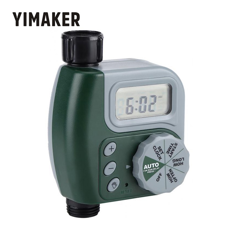 Trädgårdsbevattning bevattningstimer automatisk elektronisk bevattningskontroller timer bevattningssystem autoplay för hushåll