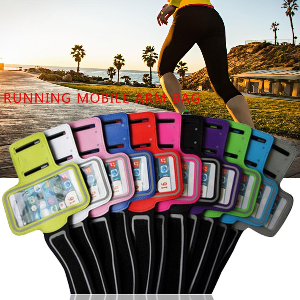 Sports Phone Holder Armband Case 4.9inch-6inch Arm Band Universal Outdoor Running for Iphone 11 Pro Max X XR 8 Plus Samsung Note