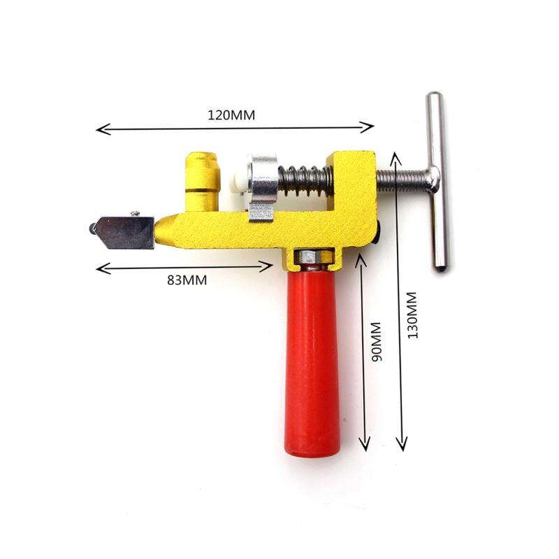2 In 1 High-strength Glass Cutter Tile Handheld Multi-function Portable Opener Home Glass Cutter Diamond Cutting Hand Tools