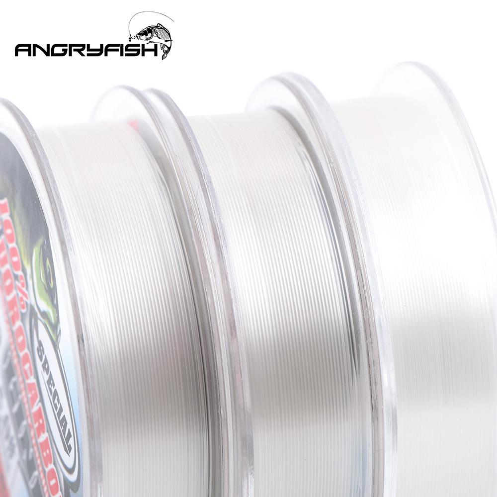 50m Fishing Line Transparent Super Strong Fluorocarbon Fishing Wire Clear Carp Fish Line On For Fishing Gear Tackle Carbon Fiber