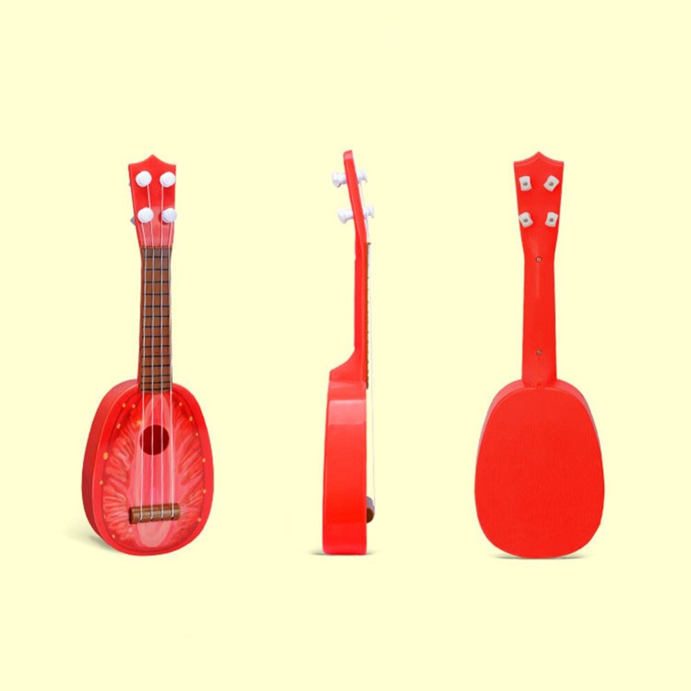 32CM Children Kids Learn Guitar 4 String Ukulele Cute Mini Fruit Can Play Musical Instruments Kid #262381