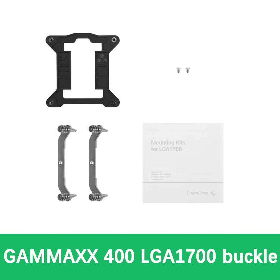 Deepcool lga 1700 12th generation cpu monteringsbeslag kit neptwin assassin castle gammaxx vandkøling gammaxx 400 køler
