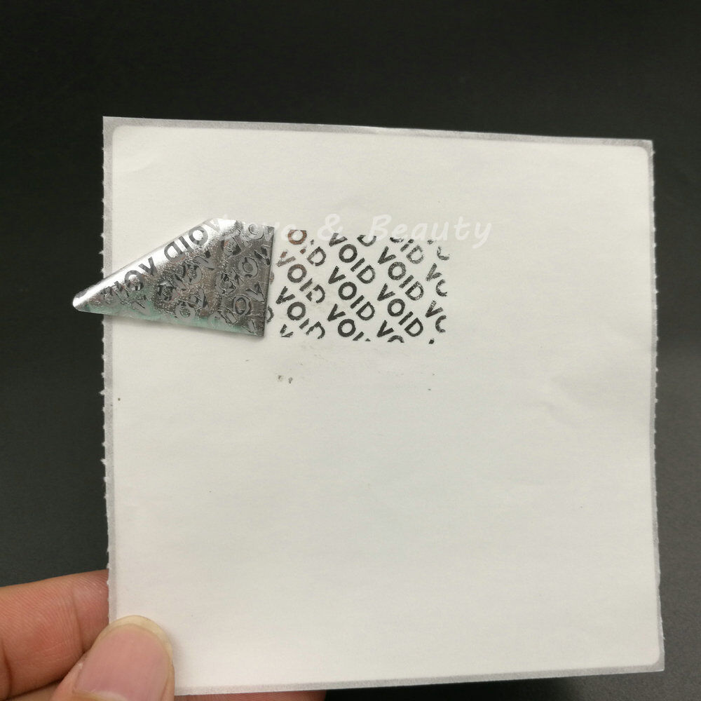 WARRANTY VOID IF SEAL IS BROKEN OR REMOVED warning Sticker Silver colour 1000PCS