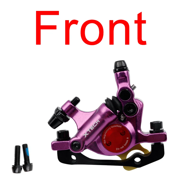 ZOOM XTECH HB100 Hydraulic brakes mtb Cable Pulling bicycle brake caliper Disc bike zoom brake for Xiaomi M365 Electric Scooter: Orange