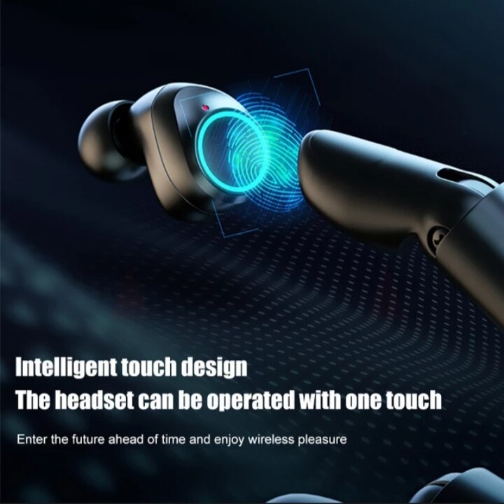 Tw $ bluetooth 5.0 Earphones-3500mAh caixa de carregamento sem fio fone de ouvido 9d steeeo esportes à prova dwaterproof água earbuds_headsets with_miirophone