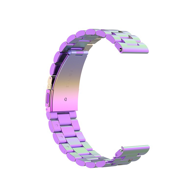 18mm metallremmar för garmin venu 3s föregångare 265s venu 2s vivomove 3s vivoactive 4s stålbandsarmband för huawei talkband  b5