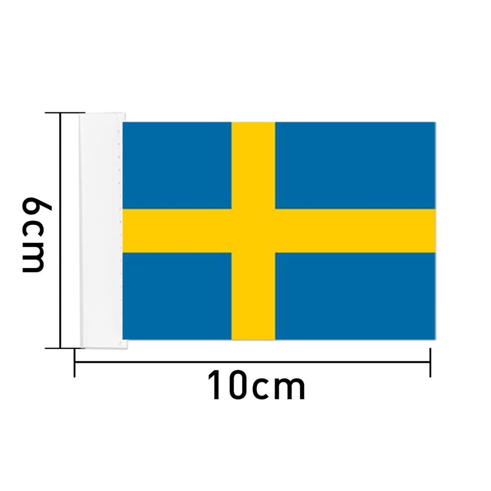 1/8 1/10 Scale Metal RC Decorative Antenna Mast and Flag Accessories for RC Tracked Axles SCX10 90046 Traxxas TRX-4 TRX4 D90: Sweden