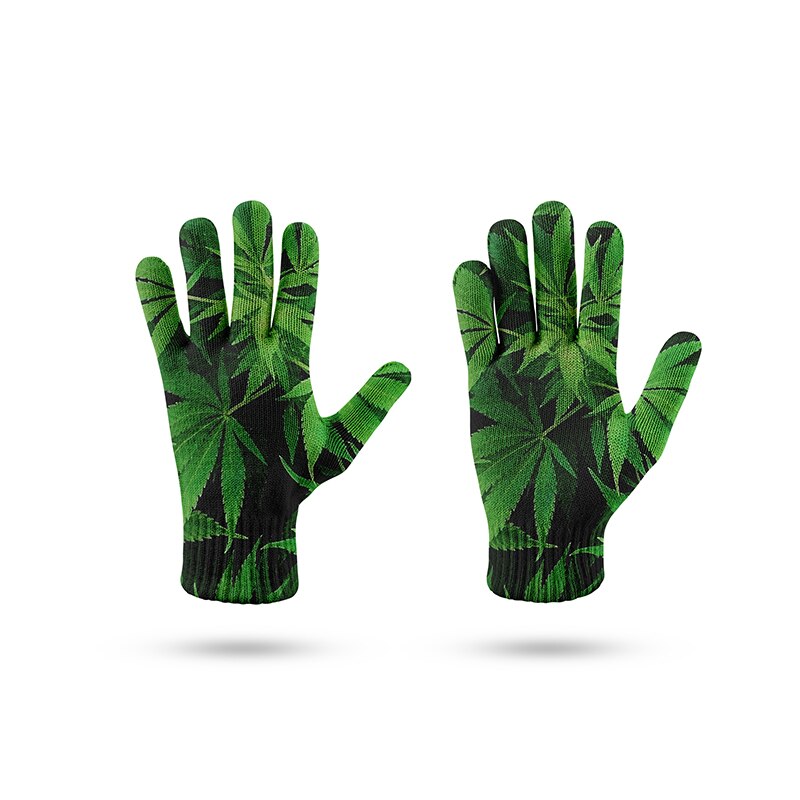 Guantes creativos con estampado de calavera para hombre y mujer, guantes de punto con pantalla táctil del teléfono móvil, para deportes de invierno, cálidos, mitones de conducción: style4
