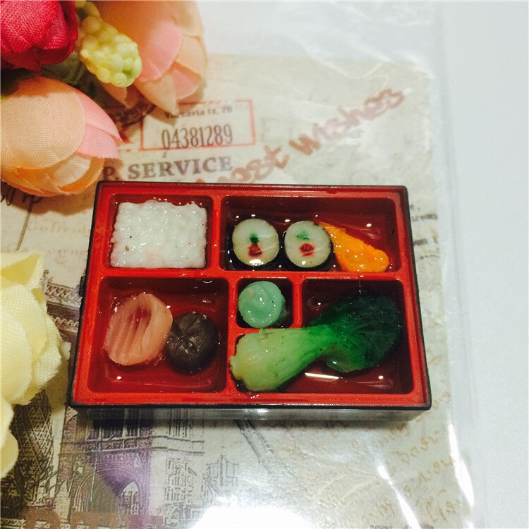 Kunstig sushi kjøleskap magneter japansk mat kjøleskap magnetisk klistremerke hjem dekorasjon reise suvenirer: 4