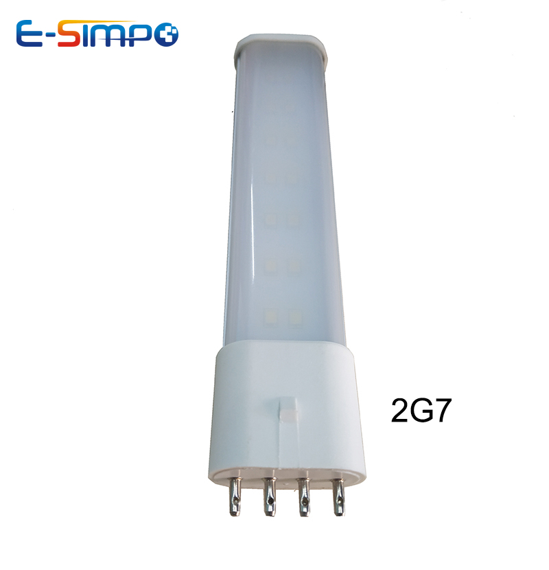 5Pcs Led Lamp 2Pin G23/GX23/2G7/2GX7 Horizontal Plug Light CE RoHS 4W 5W 6W 7W CFL PL-S 7W 9W 13W Replacement
