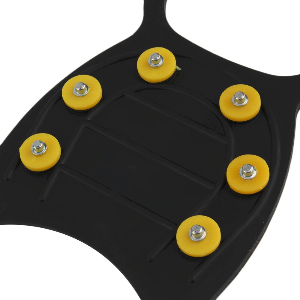 1 paar 6 nägel Eis Schnee Schuh Spikes Langlebig Eis Schnee Anti Skid Schuh Spikes Grips Steigeisen für Wandern Angeln