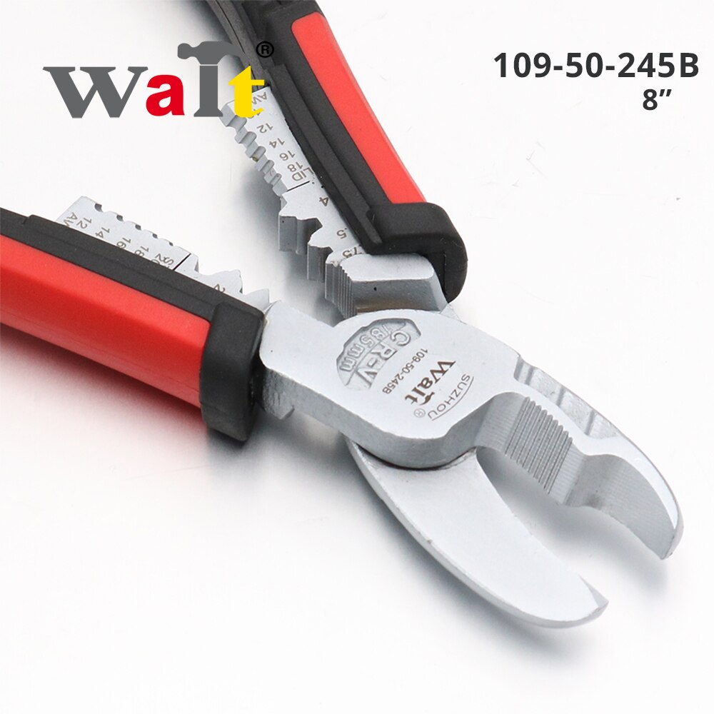 7 In 1 Multifunctional Electrician Cable Cutter Multi-function pliers For stripping and cutting copper and aluminium cable